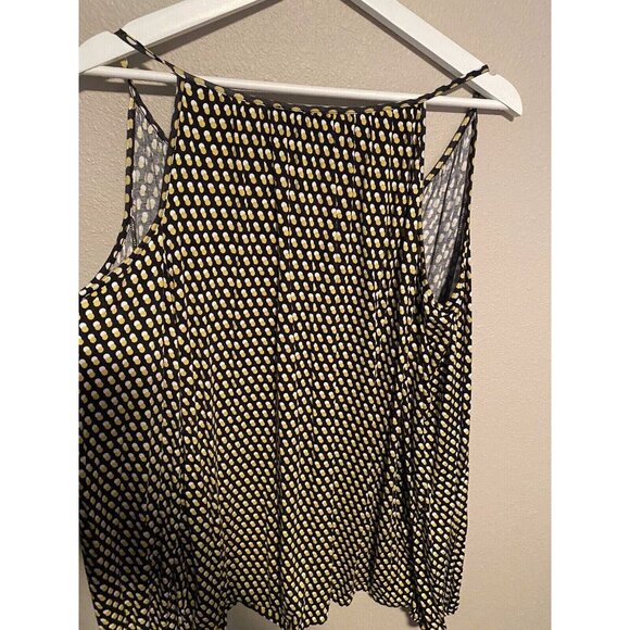 Michael Kors women Pre-Loved Good condition size XL color yellow with black - Picture 2 of 5